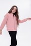 Hooded, Pocketed, Zippered, Fleece, Children's Sweat Coat Rb-650 - 3