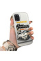 Samsung Galaxy A12/M12 Compatible Silicone Edge Hard Back Anti-Fall Sports Car Pattern Case - 2