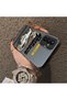 Samsung Galaxy M13/M23 Compatible Silicone Edge Hard Back Anti-Fall Sports Car Pattern Case - 4