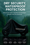 Pro Series 800D Oxford Cloth Maxi Scooter Motorcycle Cover Motorbike Cover Waterproof - 4