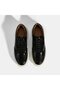 Men's Black Lace-up Leather Sneakers - 7