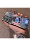 Samsung Galaxy S24 Compatible Silicone Edge Hard Back Anti-Fall Stitch Pattern Case - 2