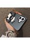 iPhone 16 Compatible Silicone Edge Hard Back Anti-Fall Lamb Pattern Case - 4