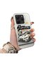 Xiaomi Redmi Note 14 Compatible Silicone Edge Hard Back Anti-Fall Sports Car Pattern Case - 3