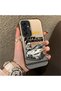 Samsung Galaxy A16 Compatible Silicone Edge Hard Back Anti-Fall Sports Car Pattern Case