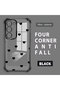 Samsung Galaxy S23 Compatible Four Corner Thickened Anti Fall Transparent Silicone Coating Case