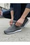 Unisex Smoked Black Sports Shoes Lightweight Flexible Non-Slip Sole Walking Shoes - 5
