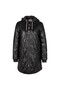 Geaca Lunga de Piele Dama Neagra GWArjeta