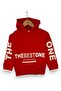Girls' Transitional Printed Hooded 6-7-8-9-10 Years Old Compact Tracksuit Set, Bottom Top Set R2406 - 3