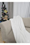 Ecru Welsoft Embroidered Tv Blanket 130X175 cm – Ultra Soft, Premium Non-Shedding - 3
