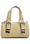 Women Mini Cylinder Hand Bag in Nude - 2