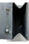 Women Pearl Top-Handle Diamante Brooch Bag in Silver - 7