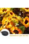 Solar SunFlower Lights Outdoor (2 Pack) Waterproof Solar Garden Lights IP65 - 4