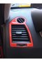 Renault Megane 2 Full Set Torpedo, Trim, Chest Mahogany Coating Red Color - 4