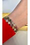 Diva Charm Clover Motif Colorful Women's Bracelet - 6