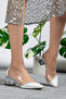 White Patent Leather Daily Henna Wedding Evening Dress Shoes That Can Be Worn in Any Environment - 3