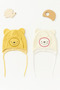Fleece on the Outside, 100% Cotton on the Inside, 2-Pack Baby Beanie - 2