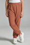 Unisex Kids Basic Jogger Sweatpants Set of 2 – Burgundy & Brick - 5
