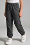 Unisex Kids Basic Jogger Sweatpants Set of 2 – Black & Anthracite - 5