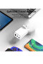 65W GaN Fast Charger, 2 USB-C + 1 USB-A, PD 3.0 - 3