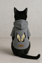 Printed Dog and Cat Clothing & Dress with Fleece Inside - Gray Color K Hooded Hoodie B9D44 - 3