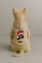 Printed Dog and Cat Clothing & Dress with Fleece Inside - Beige Color K Hooded Hoodie Be3B1 - 2