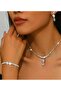 Necklace Earring Bracelet Triple Set - 2