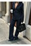 Women's Premium Denim Jeans Set with Tie Detail - 5
