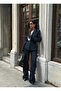 Women's Premium Denim Jeans Set with Tie Detail - 2