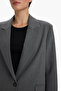 Regular Fit Buttoned Blazer Jacket F9465Ax25Au - 5