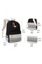 3PCS Retro Backpack Set Large Capacity High-Quality Canvas Multifunctional Design Suitable for Stude - 8