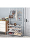 Multi-layer Simple Shoe Rack for Home — Sturdy, Multi-function, Large Capacity, White - 2