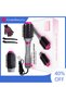 New Design Hot Air Hair Dryer Comb Straight Hair Comb Barrel Negative Ion anti-scalding MultiStyler