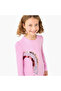 Girls Crew Neck with Rainbow Sequin Detail - Cotton - Long Sleeves - 4