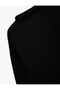Regular Fit Long Sleeve Mock Neck Belted Sweater - 5