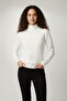Women's Turtleneck Soft Knit Sweater - 2