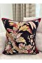 Design Throw Pillow Cover 44 X44 Limited Edition Burgundy Bird Pattern