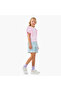 Solid T-shirt with Side Tulle Detail - 2