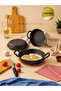 3 Piece Cast Iron Non-Stick Sahan (Omlet) Set - 2