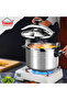 Aluminium Pressure Cooker 9.0 Litre, Heavy Duty, Fast Cooking - 3