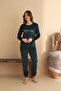 Velvet Happiness Mood Women's Pajama Set - 3