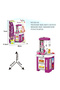 49-Piece Portable Lightweight Durable Talented Pretend Chef Kitchen Play Set 34.5X33X72.5cm - 2