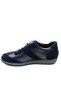Men's 100% Genuine Leather Rubber Sole Lace-Up Sports Shoes - 3