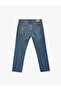 Cotton Jeans with Pocket Detail - Mark Straight Jeans - 2