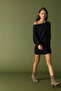 Ribana asymmetric cut mini dress - 2