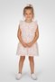 Kids Girl 2 Pieces Floral Print Dress With Scrunchie Set, Multicolor