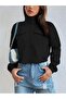 Women's Black Pocket Detail Short Jacket - 4