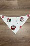 7-Pack 100% Cotton Baby Mouth Wipes and Baby Drool Bib Scarf - Checkered Muslin - 5