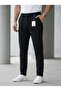 Men's Knitted Fabric Half-Waist Elastic Lace-Up Jogger Model Quality Trousers