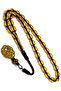 Certified Trabzon Kazaz Tassel-Decorated 8X12Mm Fire Amber Prayer Beads - 3